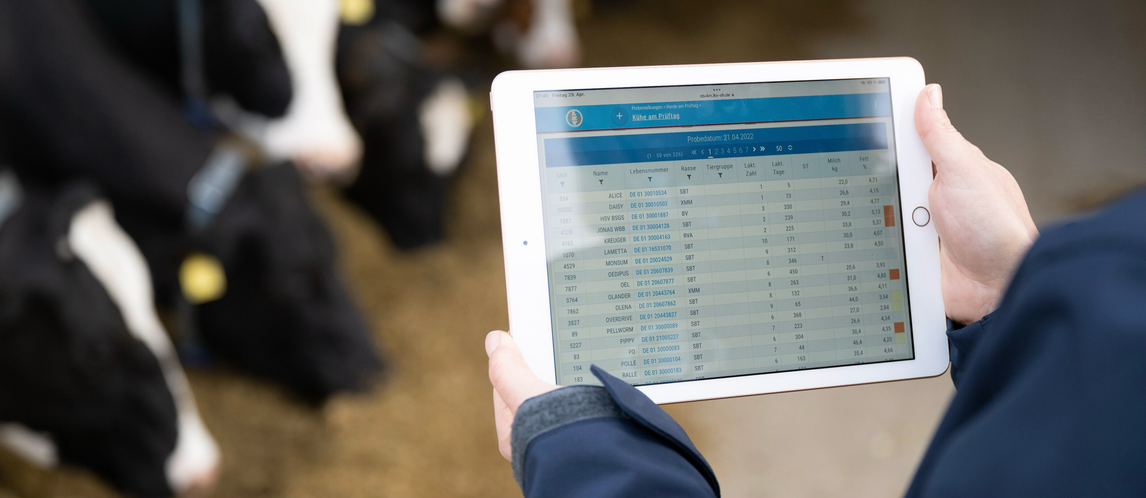 Unsere Schulungsangebote zu MLP-Online, MLP-Mobil und Tierwohl Check